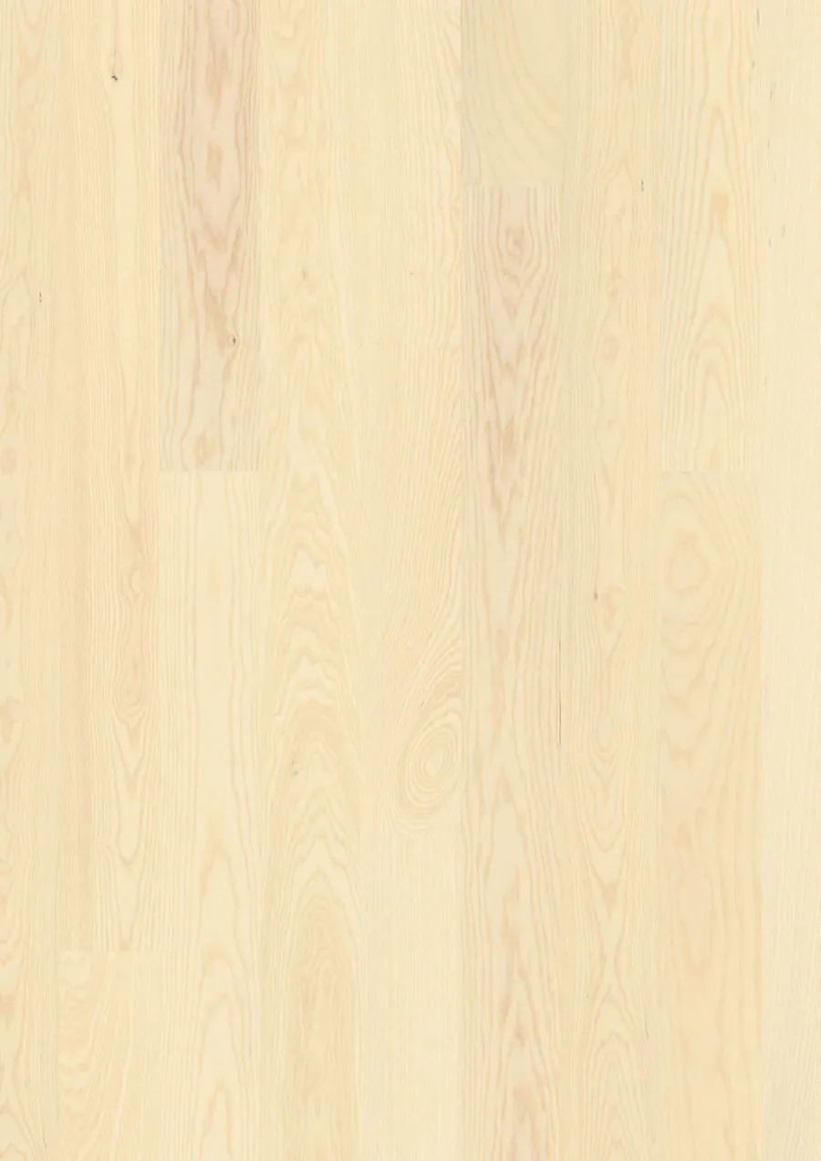 Ash engineered hardwood flooring in an Edinburgh home