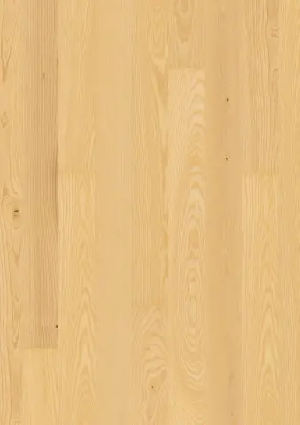 Plank 138 Ash Transparent Andante engineered hardwood flooring