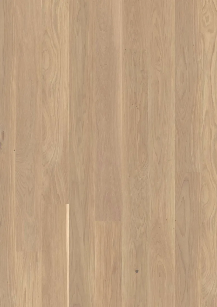 Plank 138 Oak White Andante engineered hardwood flooring