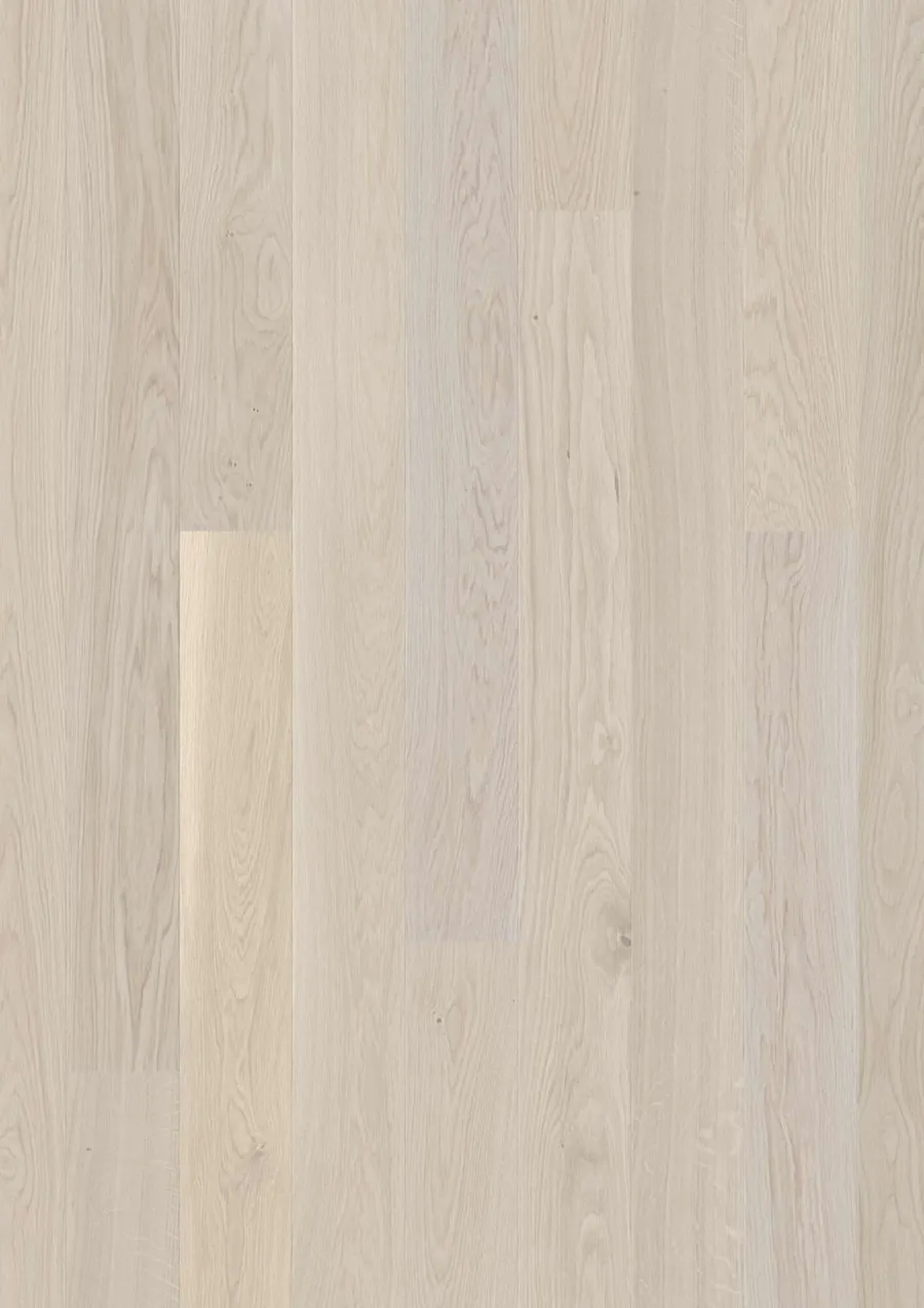 Plank 138 Oak White Andante engineered hardwood flooring