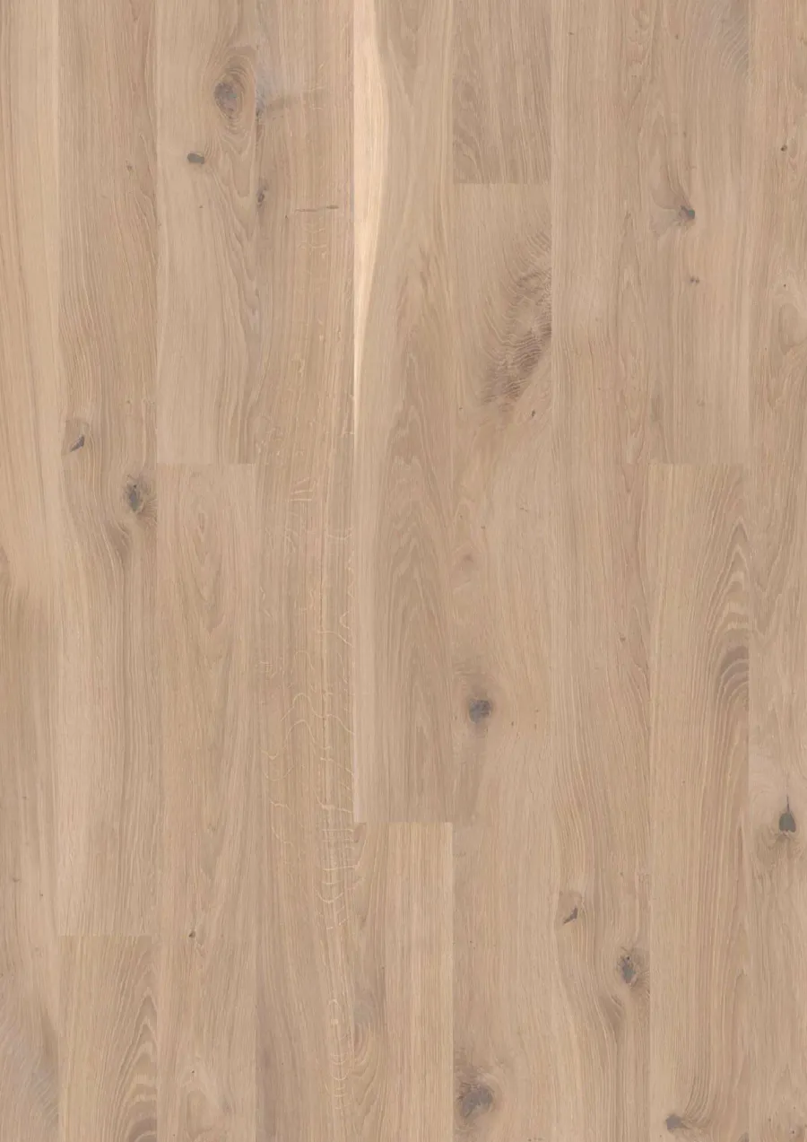 Plank 138 Oak White Vivo engineered hardwood flooring