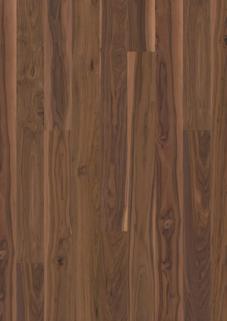 Plank 138 Walnut Am. Transparent Animoso engineered hardwood flooring