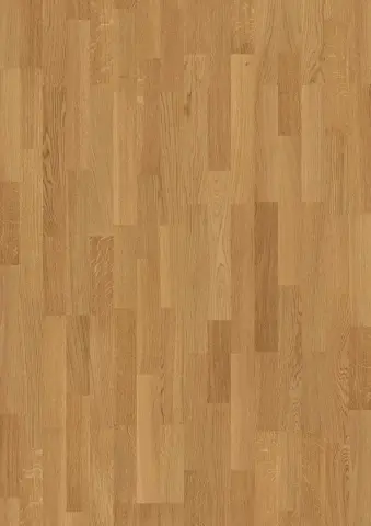 3-Strip 14 mm Oak Transparent Adagio engineered hardwood flooring