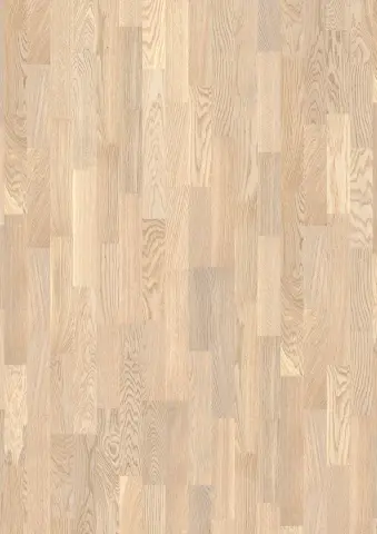 3-Strip 14 mm Oak White Concerto engineered hardwood flooring