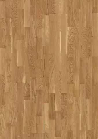 3-Strip 14 mm Oak Transparent Finale engineered hardwood flooring