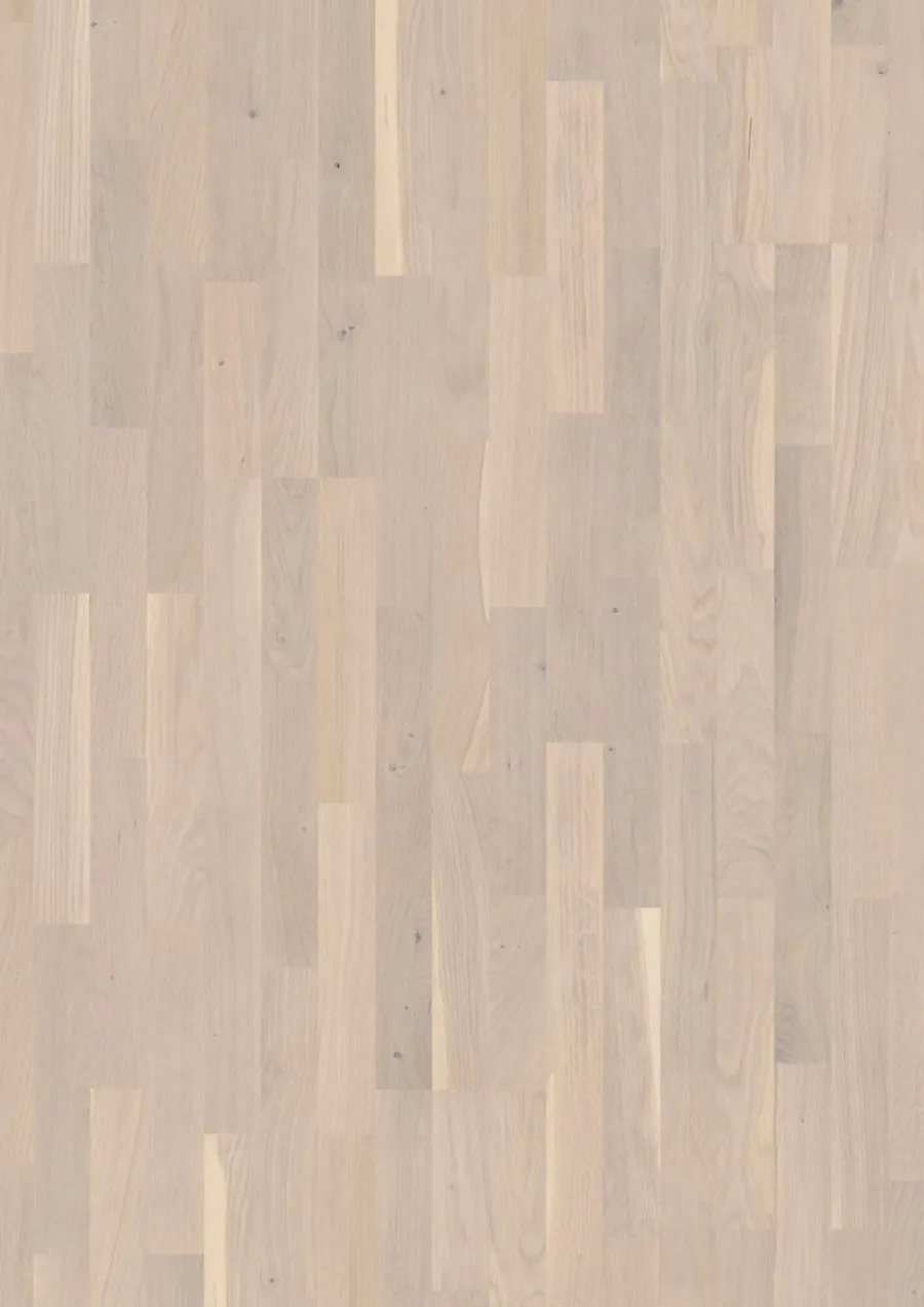 3-Strip 14 mm Oak Pearl Finale engineered hardwood flooring
