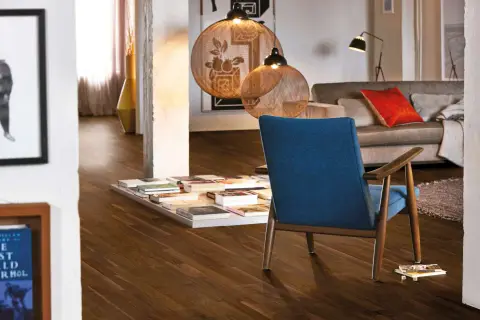 3-Strip 14 mm Walnut Am. Transparent Andante view 2