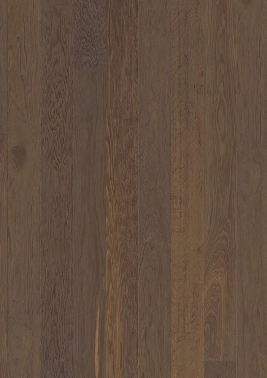 Plank 138 Oak Transparent Smoked Andante engineered hardwood flooring