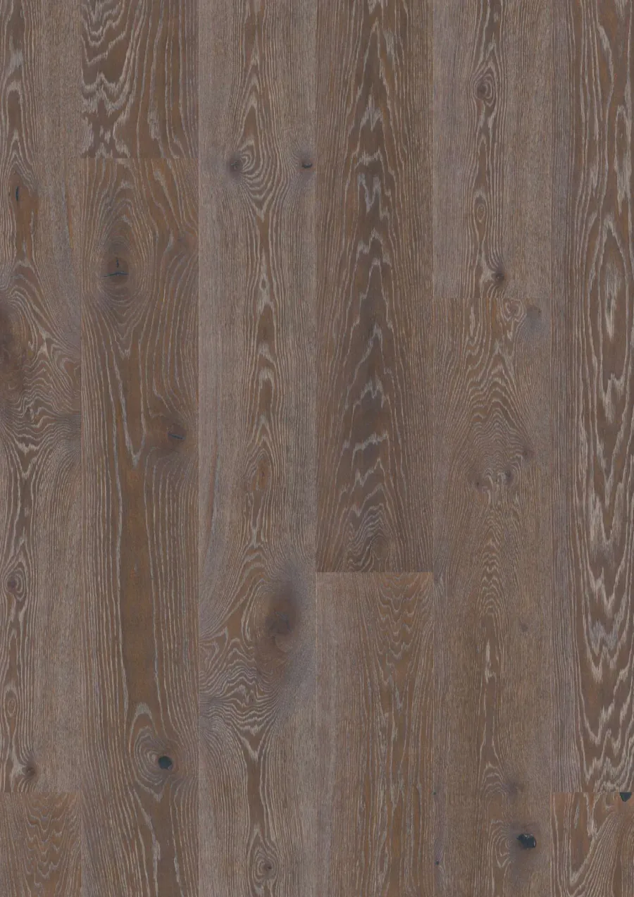 Plank Castle Oak Graphite Vivo engineered hardwood flooring