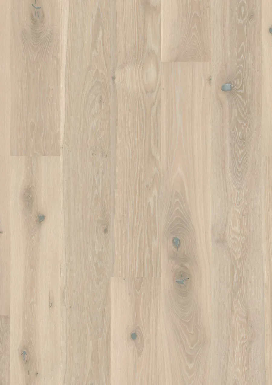 Plank Castle Oak Pale White Vivo engineered hardwood flooring