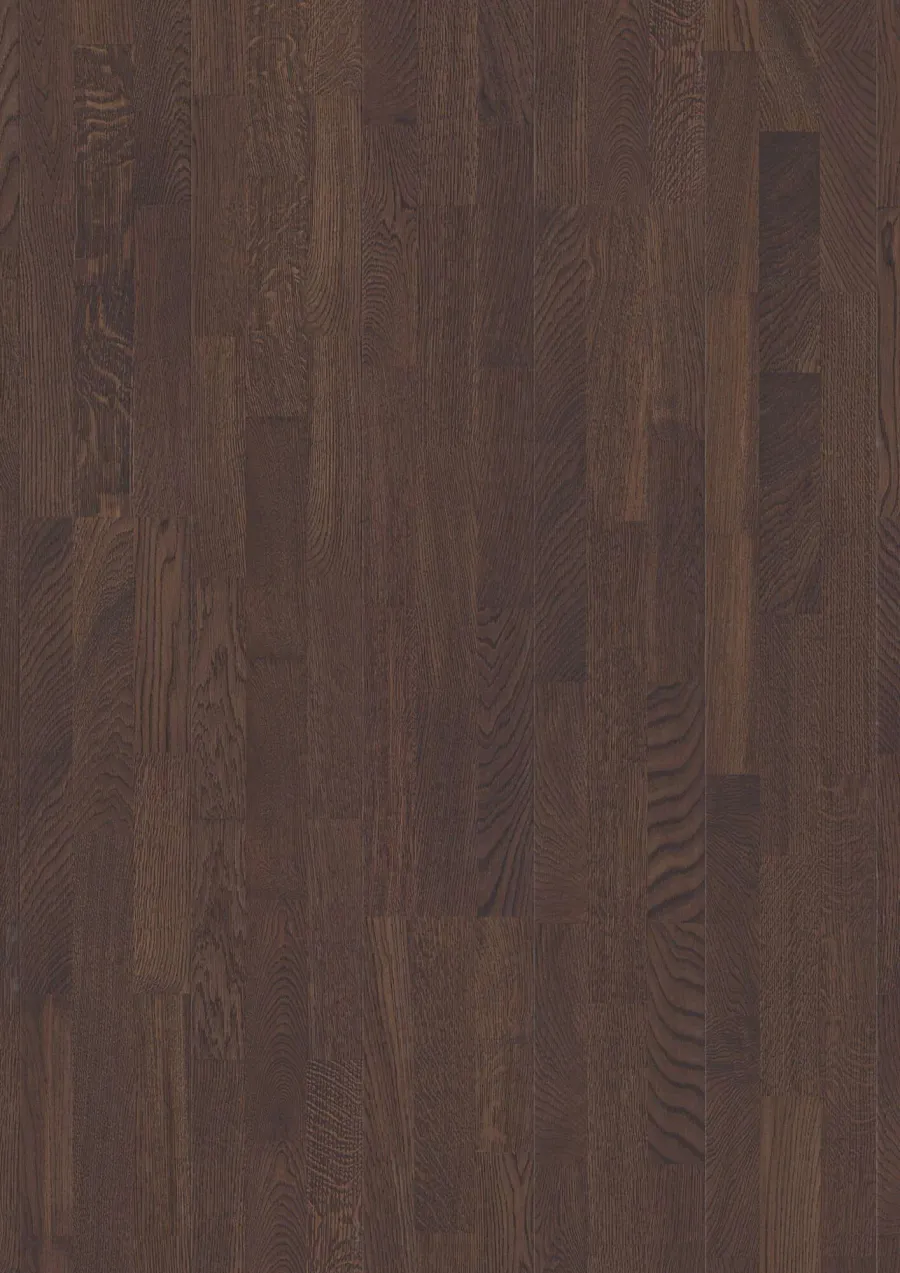 3-Strip 14 mm Oak Brazilian Brown Finale engineered hardwood flooring