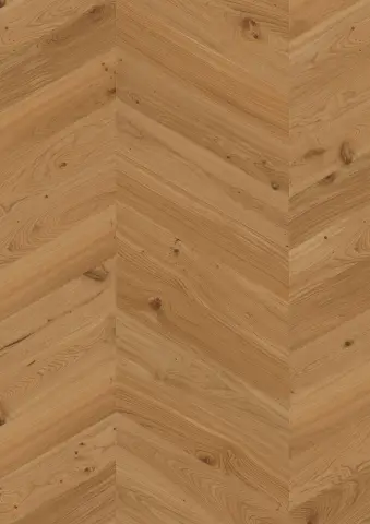 Chevron Oak Transparent Animoso engineered hardwood flooring