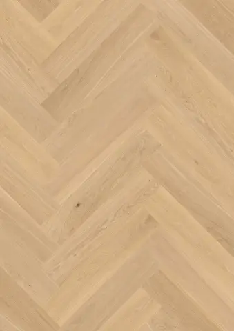 Herringbone Click Oak Transparent Adagio engineered hardwood flooring