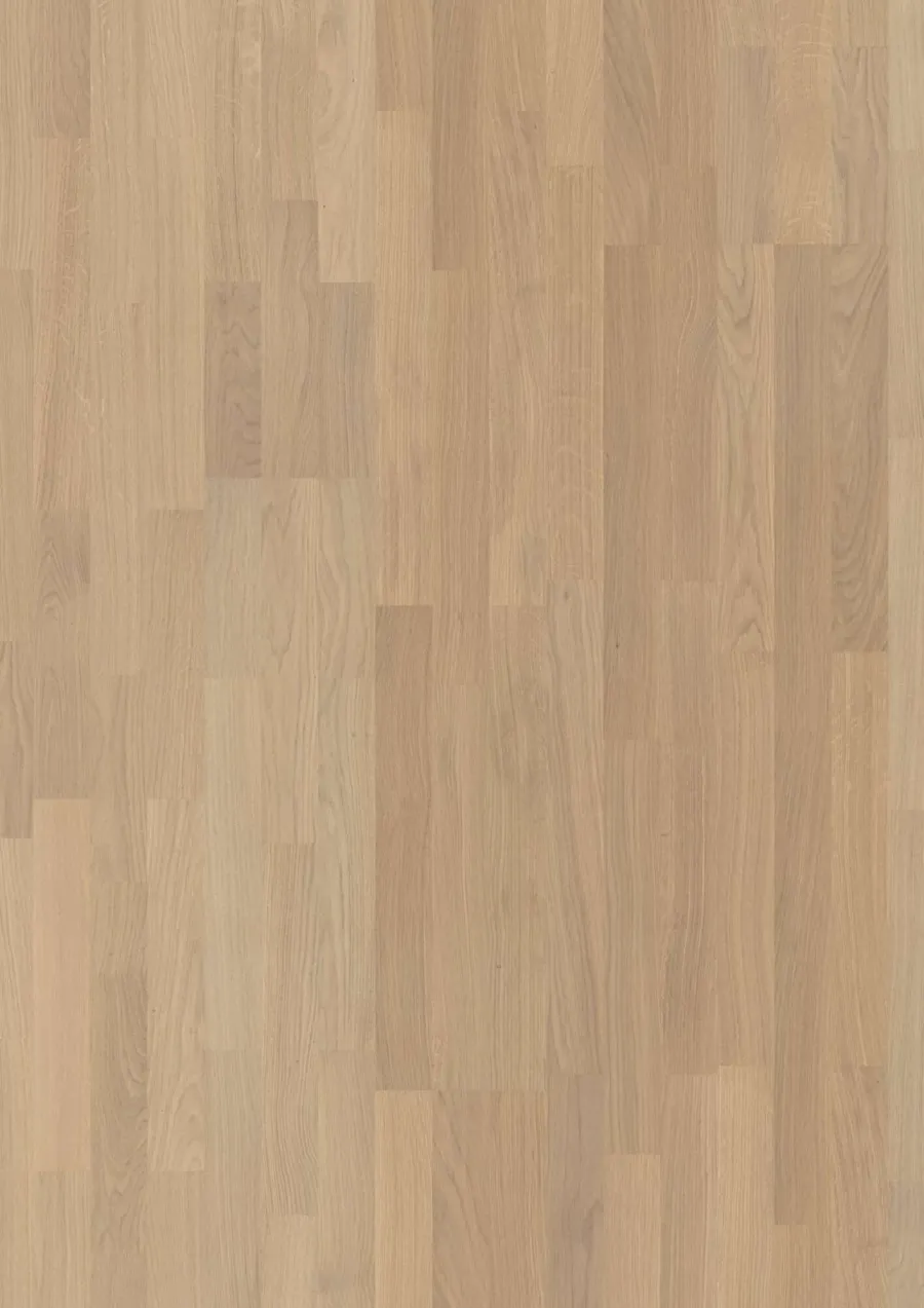 3-Strip 13.2 mm Oak Transparent Andante engineered hardwood flooring