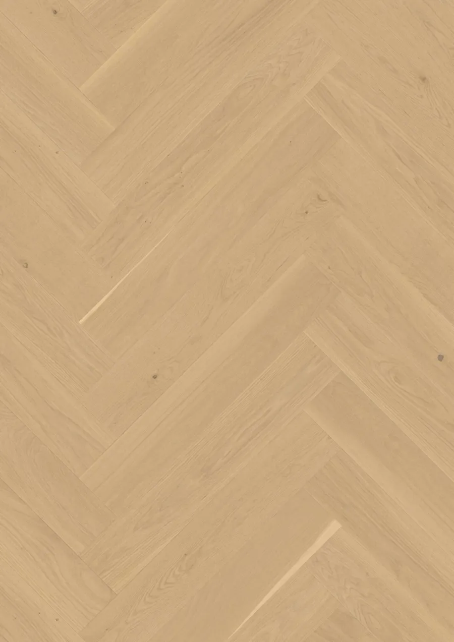 Herringbone T/g Oak Pale White Andante engineered hardwood flooring
