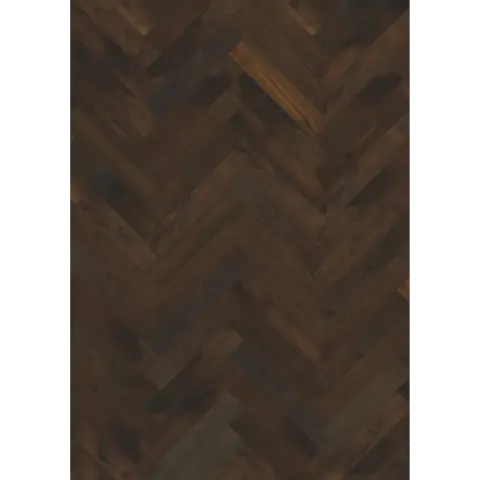 Oak Herringbone Cd Smoked Dark engineered hardwood flooring