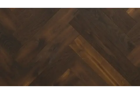 Oak Herringbone Cd Smoked Dark view 5