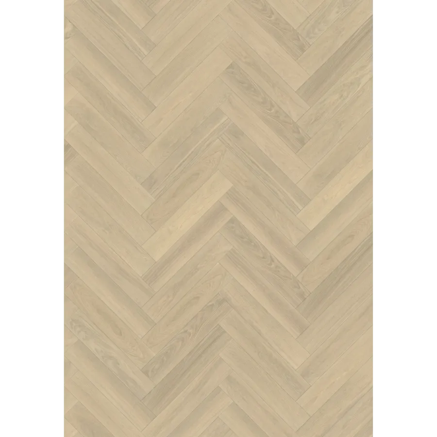 Oak Herringbone Ab CrèMe White engineered hardwood flooring
