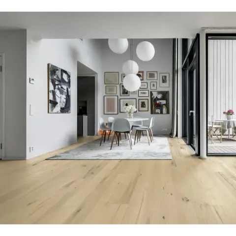 Oak Frosted Oat Plank view 3
