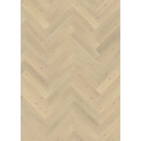 Oak Herringbone Cd CrèMe White engineered hardwood flooring