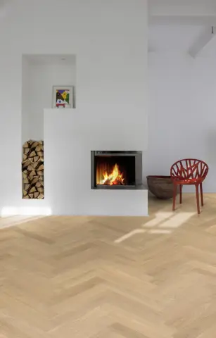 Oak Herringbone Ab Dim White view 3