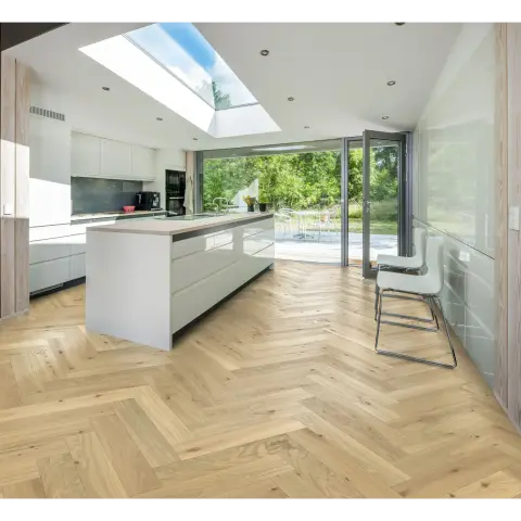Oak Herringbone Cc Dim White view 3
