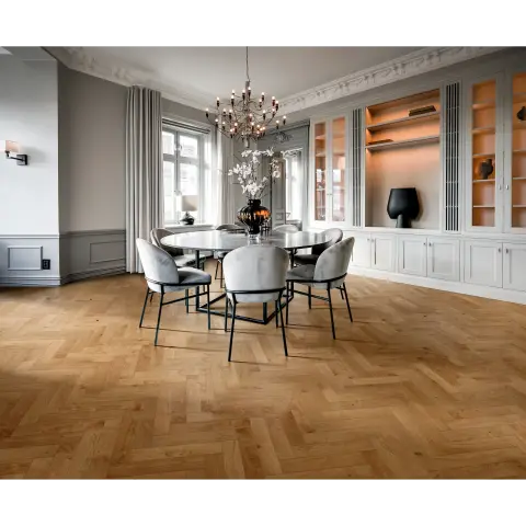 Oak Herringbone Cd Oiled view 5