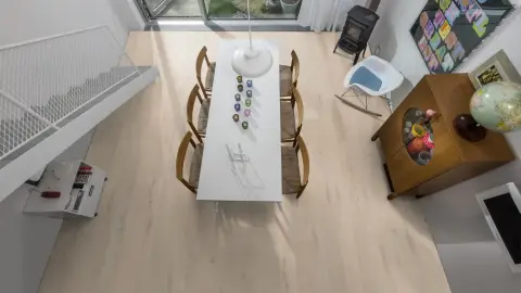 Oak Loft White Plank view 2