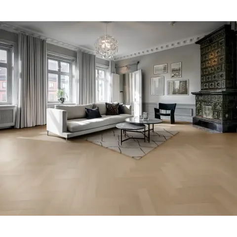 Oak Mint Herringbone view 2