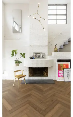 Oak Herringbone Cd Vintage Smoked view 5