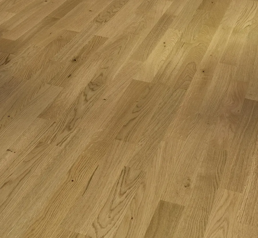 Knotty Oak Living engineered hardwood flooring