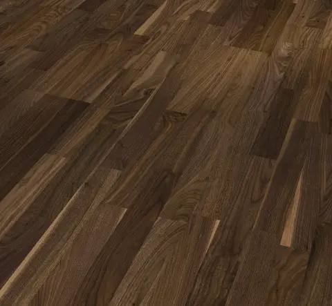Walnut engineered hardwood flooring