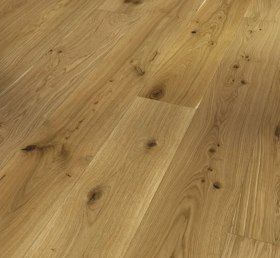 Oak Brushed Rustikal Basic 11-5 Wide plank (1518264) engineered hardwood flooring