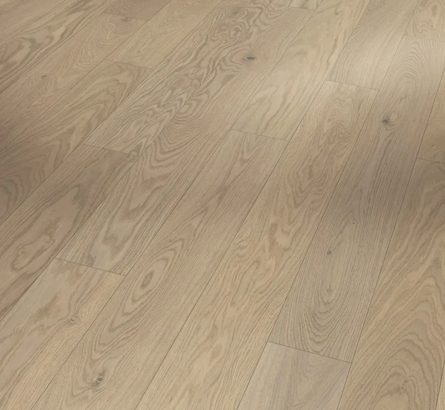 Oak Cortese White Living Plus engineered hardwood flooring