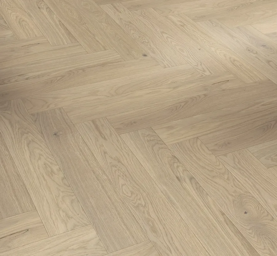 Oak Bardolino White Living Plus engineered hardwood flooring