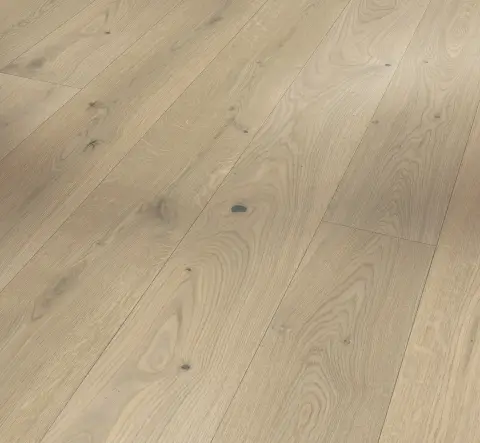 Oak Soave White Living Plus engineered hardwood flooring