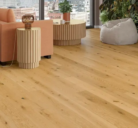 Oak Lugana Natural Rustikal Trendtime 4 Wide plank (1748906) view 5