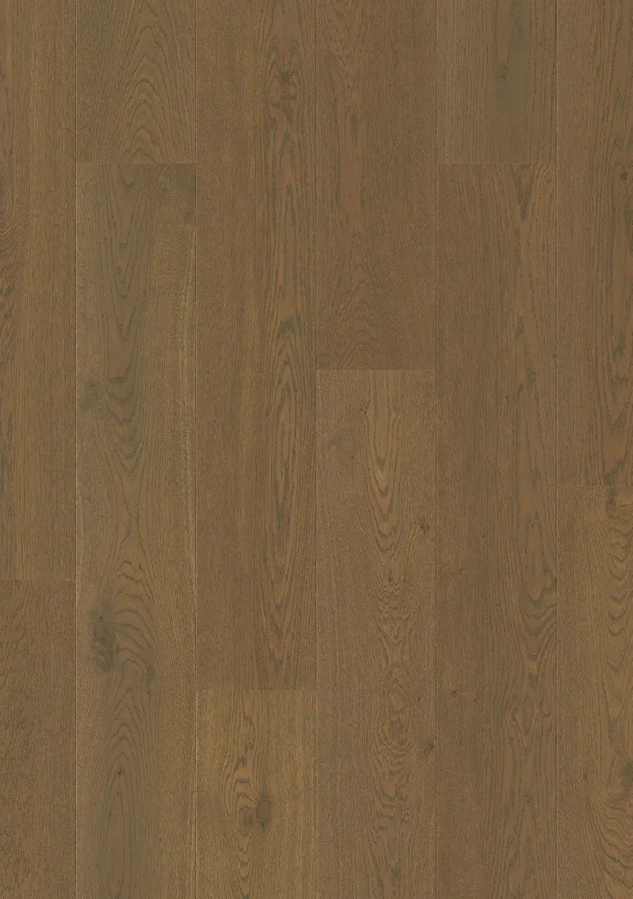 Dark Grey engineered hardwood flooring in an Edinburgh home